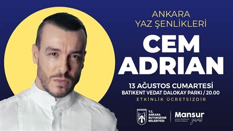Cem adrian istanbul konserleri 2018